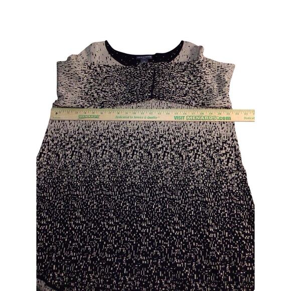 Chelsea & Theodore Tunic Top Womens Size 1X Long Asymmetrical Hem 3/4 Sleeve - Picture 5 of 7